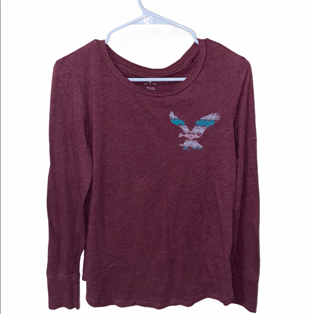 American Eagle Outfitters Womens Large T-Shirt Red